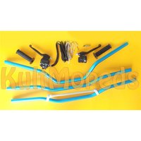 Lenker + Armatur Kupplung Gas Griff pas f Simson S51 S50...