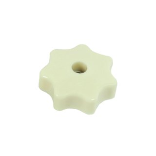 Sterngriffmutter elfenbein beige Schraube M6 Seitenblech Rahmen Simson Schwalbe KR51 SR4 Star Sperber Habicht Roller SR50 SR80