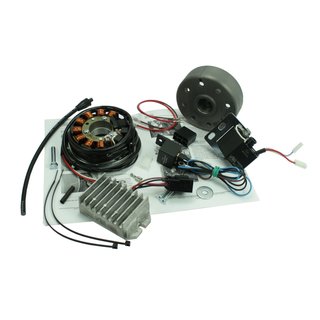 Lichtmaschine LiMa Vape Zündung 12V 100W für DKW 125W und DKW RT125 1939-44 mit 17mm Welle