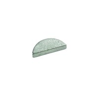 Halbmond Scheibenfeder 2,5x3,7 DIN6888 vorderer...