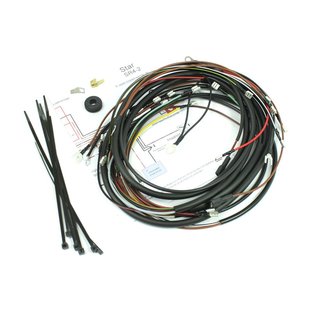 Simson Kabelbaum SR4-2 Star Schaltplan 6V Kabel, Elektrik, Kabelsatz