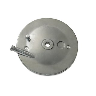Trommelbremse Bremsschild Ankerplatte vorn für Simson Star Habicht Spatz KR51 Schwalbe Sperber Duo ohne Loch Bremslicht