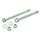 Achsen für.Simson KR51/1 KR51/2 Schwalbe Star Sperber Habicht Spatz Duo hinten + vorne Hinterachse Vorderachse