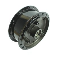 Radnabe mit Lagern schwarz abgedreht für Simson S51 S50 S70 S53 Star Sperber Habicht Duo KR51 Schwalbe