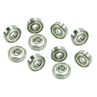 10 Lager Kugellager Radlager 6201 C3 2Z pas f Simson S51 S50 S70 SR50 KR51 Schwalbe Lager Nabe