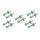 10 Stellschrauben Bowdenzug f MZ TS ETZ ES RT 125 150 250 301 251 175 lang 30mm