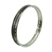 Edelstahlfelge poliert 1,60x16 Felgenring für Simson...