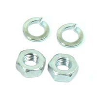 Set Muttern 2x M10x1,5 + 2x Federringe 10,4 für...