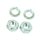 Set Muttern 2x M10x1,5 + 2x Federringe 10,4 für Simson Schwinge vorn/hinten KR51 Schwalbe Star Sperber Habicht Spatz