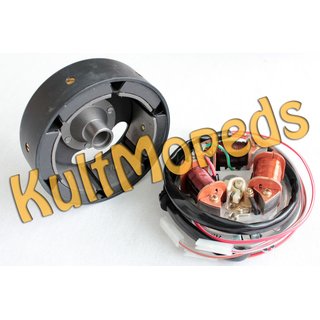 12V Zündung pas. f. Simson S51 S70 KR51/2 Schwalbe Grundplatte Schwungscheibe