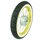 Komplettrad hinten Felge gold für Simson S51 S50 S70 KR51 Schwalbe Spatz Sperber Habicht Star Duo KR51 Schwalbe Mitas MC2 Slick Weißwandreifen Felge gold Sava weiss