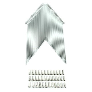 36 Speichen mit Nippel verchromt für Simson S51 S50 S53 S70 KR51 Schwalbe Spatz Star Habicht Sperber Duo