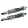 Set 2 Federbeine hinten chrom 5 fach verstellbar hintere Stoßdämpfer pas f Simson Roller SR50 Comfort S51 S50 Federung