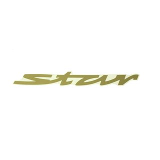 Wasserabziehbild für Tank Simson Star SR4-2 Maße; 17x2 wie ab Werk, kein Aufkleber