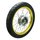 Rad einbaufertig hinten Felge Gold pas f Simson S51 S50 S70 KR51 Schwalbe Spatz Star Sperber Habicht Duo Heidenau K55 Slickreifen