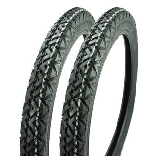 2 Reifen pas f Simson SL1 + Anhänger S51 S50 Star KR51 Schwalbe 2,25x16
