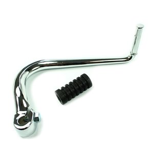 Simson Kickstarter mit Gummi S51 S50 S70 KR51 Schwalbe Spatz K Star Sperber Habicht KR50 verchromt