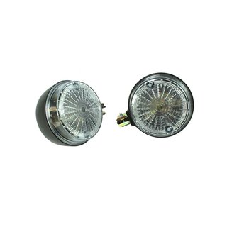 Simson Blinker rund hinten Klarglas S51 S50 S53 SR50 MZ ETZ ETS TS 150 125 250 E-Zeichen