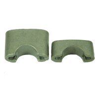 Paar Lenker Auflagen oben + unten Klemme für Simson S51 S50 S70 S53 für 22mm Halterungen