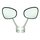 Set Spiegel Rückspiegel Nierenspiegel links rechts beide Seiten pass f. Simson KR51 Schwalbe SR1 SR2 SR4 MZ ES 125 150 175