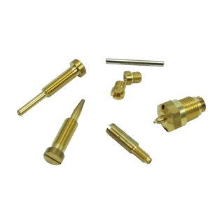 MZ ETZ 250 Vergaser Düsen 110 + 125 Schwimmernadelventil + 2 Stellschrauben Messing 1A Qualität