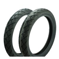 Set Reifen hinten breit Mantel pass f Simson S51 S50 S53...