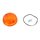 Simson Blinker Glas Dichtung Schrauben rund Orange hinten mit E-Zeichen 12V S51 S50 SR50  pass f MZ ETZ TS 150 125 250