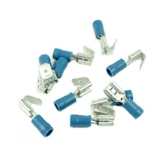 10 x Kabelschuhe 6,3mm mit Abgang, Verteiler für Simson KR51 Schwalbe S51 S50 Star MZ ETZ TS ES ETS 125 150 250 251 Kabelbaum Kabel 0,75-1,50