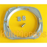 Haltering + Klemmen + Schrauben KR51 Schwalbe Star Sperber Habicht Duo Rahmen Scheinwerfer Reflektor Ring Lampe