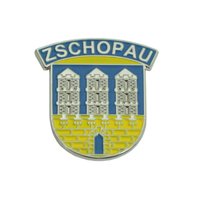 Lenkerplakette Plakette Zschopau gerade klein für MZ...