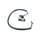 Abblendschalter 1. Typ für Simson SR1 SR2 SR2 E AWO 425 Sport Touren MZ ES 175 250 Lichtschalter Taster Hupe chrom