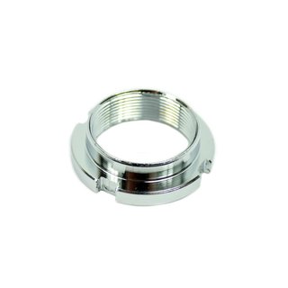 Gegenmutter am Lenkungslager Lenker - verchromt 4 Nuten Simson SR1, SR2, SR2 E, KR50, SR4-1 Spatz, SR2-2 Star, SR4-3 Sperber, SR4-4 Habicht
