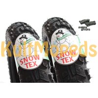 2 Winterreifen Schlauch pas. f Simson SR50 SR80 Roller...