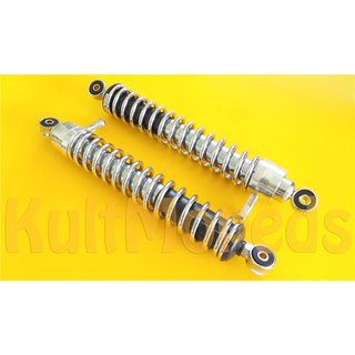 Federbeine für Simson S51 S50 S70 S53 S83 Enduro Tuning Stoßdämpfer Federung hinten 38cm