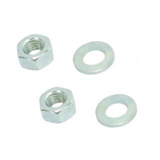 2 x M10 Mutter Achsen für Simson KR50 SR1 SR2 E NSU Quickly Feingewinde ZN