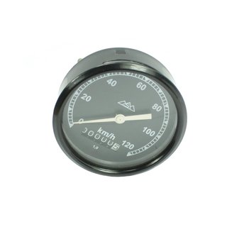 Tacho Tachometer pass f. AWO 425 Sport S T 80mm 120km/h Tachoglas gewölbt schwarz