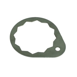 Sicherungsblech Hut Mutter Kappe Überwurfmutter Steuerrohr Lenker Abdeckung pas. f. MZ RT125 1 2 Chrom Brille Klemmkopf
