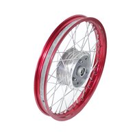Speichenrad Felge 1,5x16 rot für Simson S51 S50 S70...