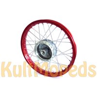 Speichenrad Felge 1,5x16 rot für Simson S51 S50 S70...