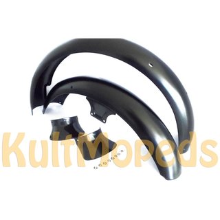 Set Kotflügel hinten + vorn, Schutzbleche für Simson S51 S50 S70 schwarz pulverbeschichtet