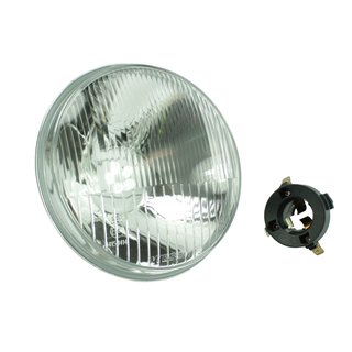 Reflektor mit Prüfzeichen Simson KR51 Schwalbe S51 Star Sperber Habicht Duo Scheinwerfereinsatz Lampe, mit StVO Zulassung