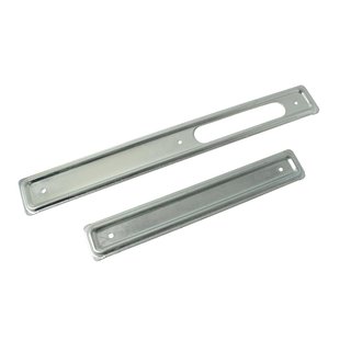 Set Zierleisten Scheuerleisten verzinkt KR51/1 + KR51/2 Schwalbe Motorhaube Tunnel ähnlich KR50