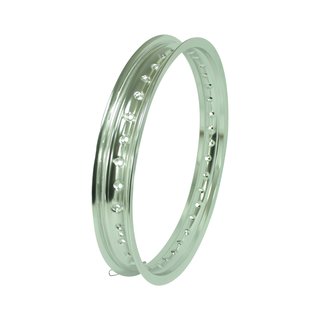 Alufelge 1,85x16 silber poliert für MZ ETZ 125 150 und Tuning Simson S51 S50 S70 S53 Sperber Habicht Star Schwalbe