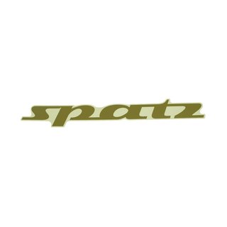 Wasserabziehbild pas. für Tank Simson Spatz SR4-1 Maße; 16,6x2,4 wie ab Werk, kein Aufkleber