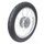 Komplettrad auf Alufelge 16 Zoll für Simson S51 S50 S70 S53 S83 KR51 Schwalbe Spatz Star Sperber Habicht Duo Reifen VeeRubber VRM094, vorn