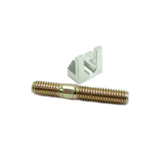 Adapter zur Befestigung Rennvergaser VM20 VM24 für Simson S51 S70 S83 SR50 SR80 KR51 Schwalbe Star Sperber Tuning ähnlich Mikuni DT80