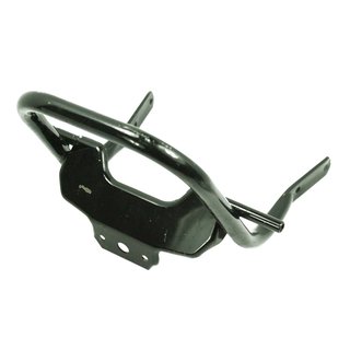Hinterer Haltebügel mit Ø 10mm Blinkleuchtenhalter, schwarz pulverbeschichtet SR50/1, SR80/1B, C, CE Soziusgriff