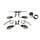 4 Mini Blinker Set 12V 21W + Blinkgeber + Halterungen vorn / hinten pas f Simson S51 S50 S70 S53 E-Zeichen