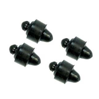 4 Sitzbank Stöpsel Gummipuffer Gummis für Simson Star Sperber Habicht Sitz