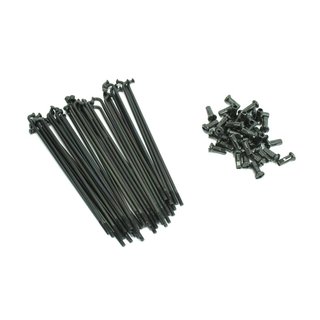 36 Speichen mit Nippel schwarz für Simson S51 S50 S53 S70 KR51 Schwalbe Spatz Star Habicht Sperber Duo